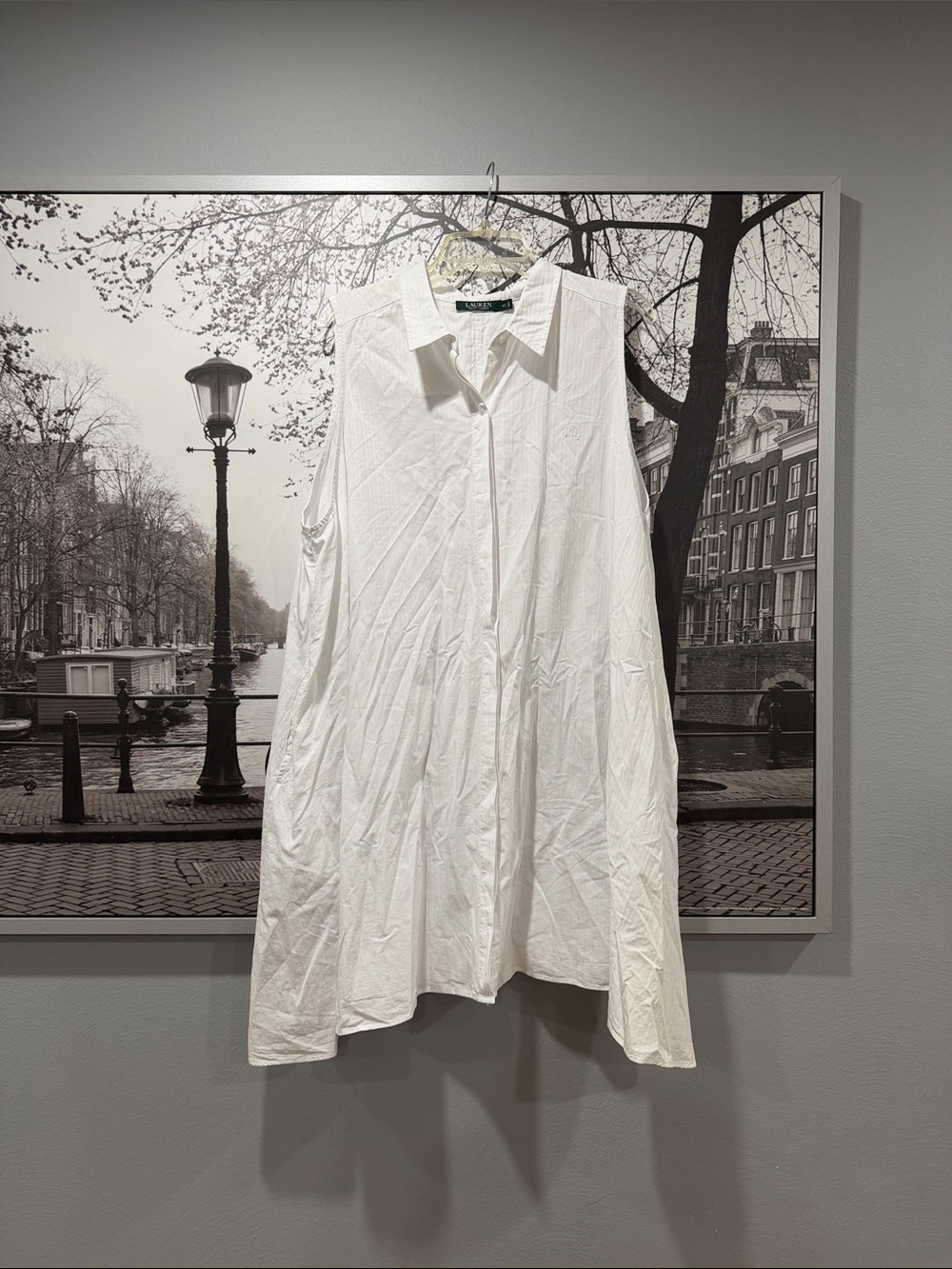 Lauren Ralph Lauren sleeveless shirt dress